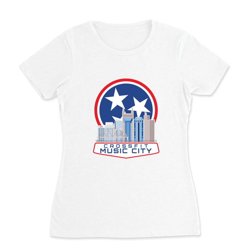 CrossFit Music City - Skyline - Womens - T-Shirt