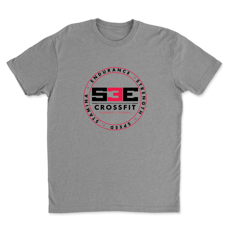 S3E CrossFit Round - Mens - T-Shirt