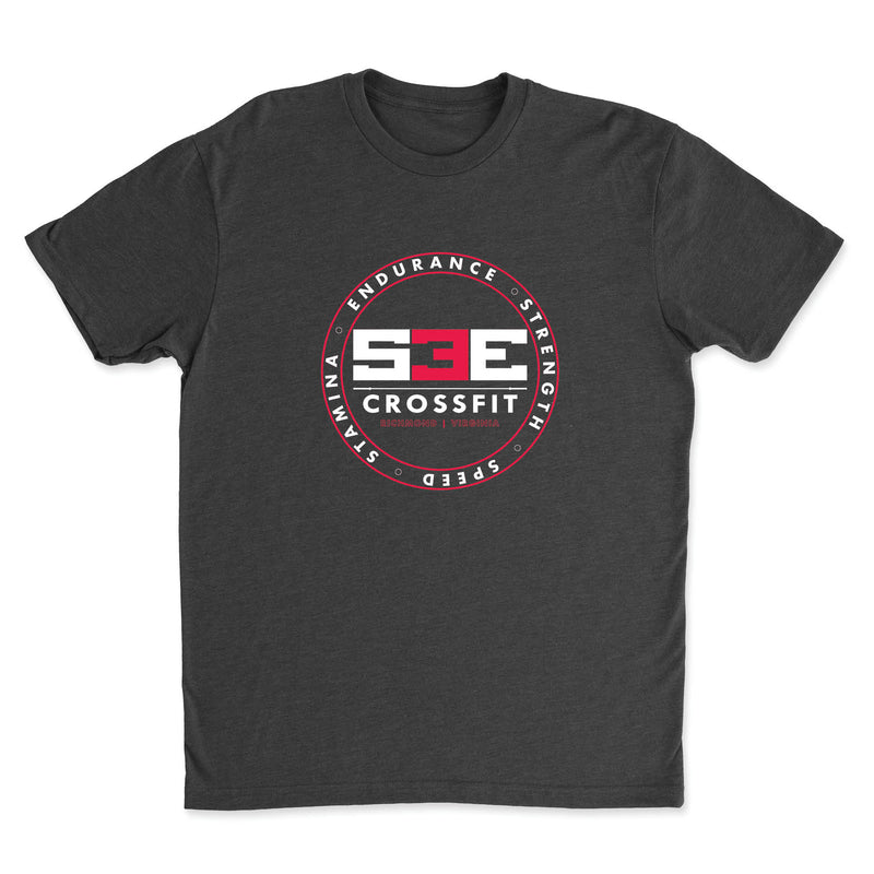 S3E CrossFit Round - Mens - T-Shirt