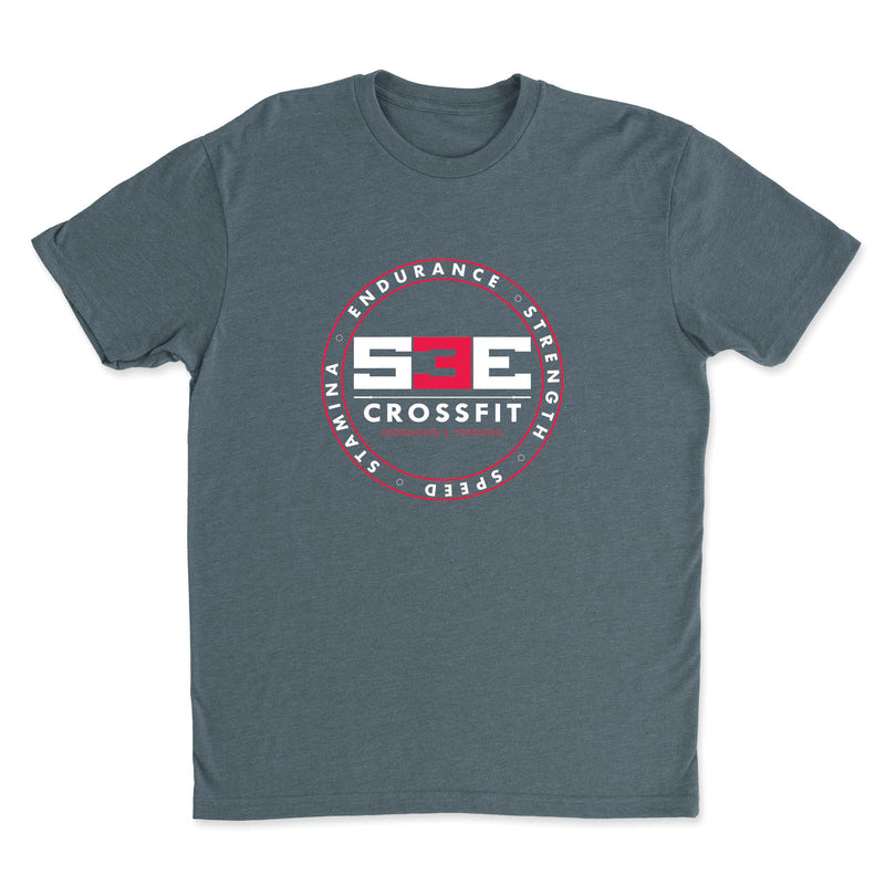 S3E CrossFit Round - Mens - T-Shirt