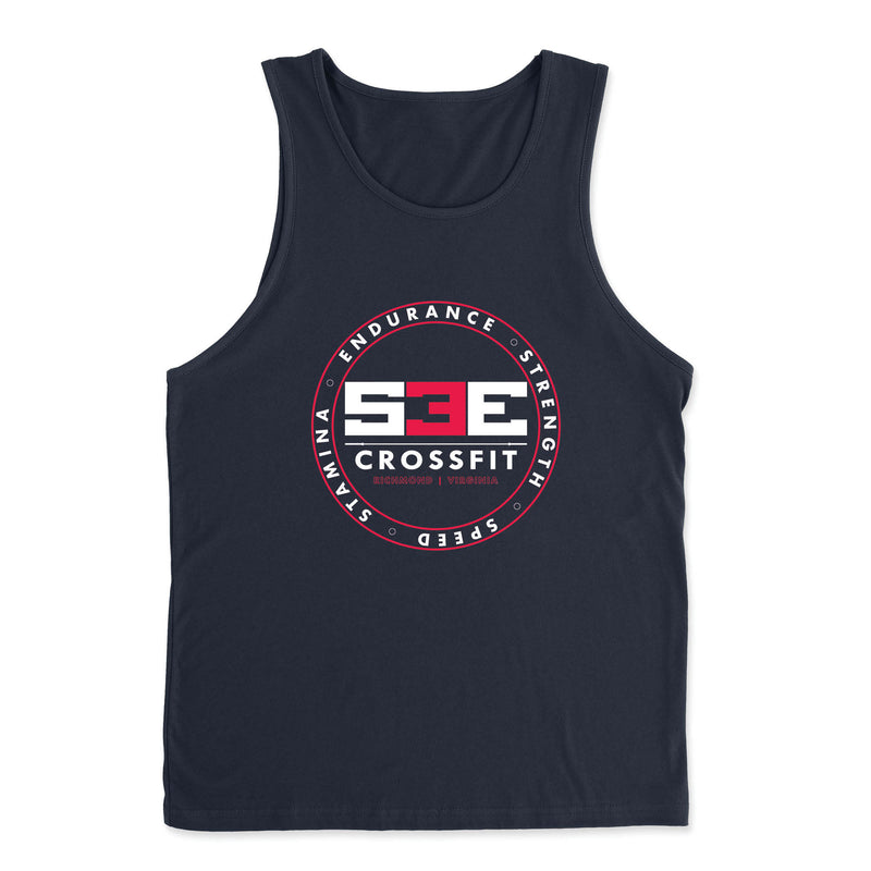 S3E CrossFit Round - Mens - Tank Top
