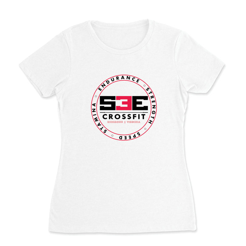 S3E CrossFit Round - Womens - T-Shirt
