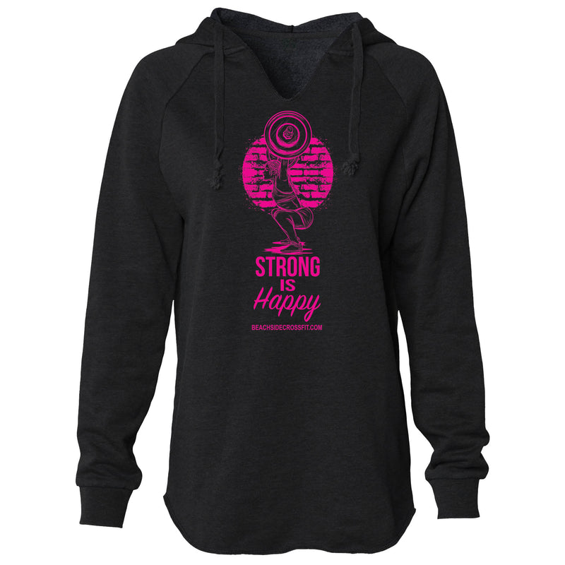 BeachSide CrossFit Strong Is Happy Womens - Hoodie