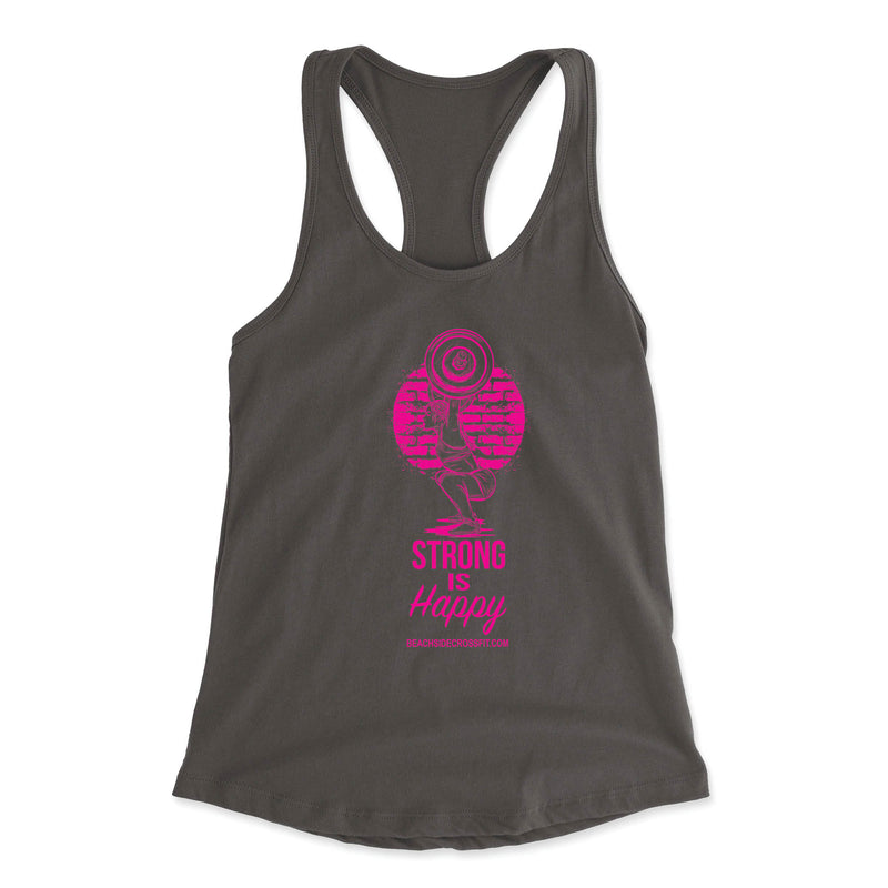 BeachSide CrossFit Strong Is Happy Womens - Tank Top