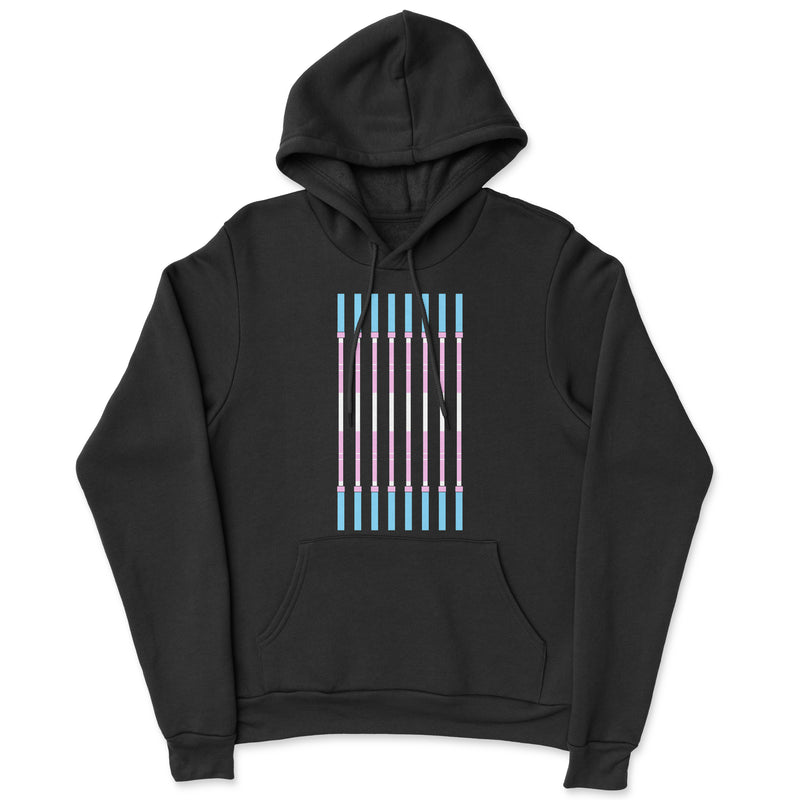 JP CrossFit Trans Flag Barbells Mens - Hoodie