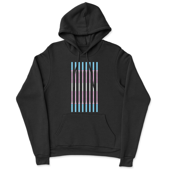 JP CrossFit Trans Flag Barbells Mens - Hoodie