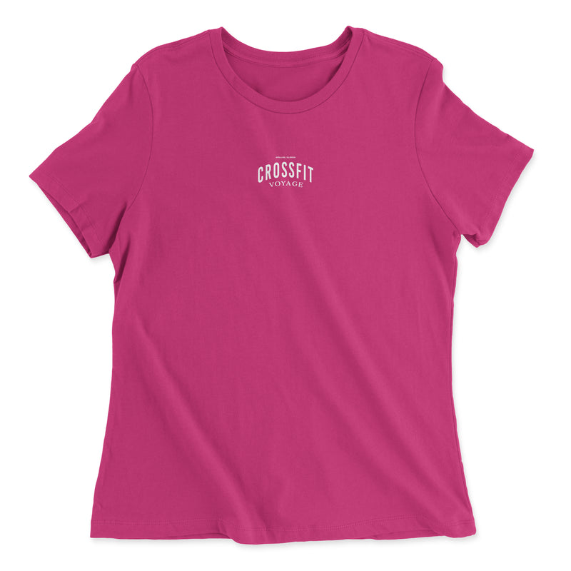 CrossFit Voyage Quote Womens - Relaxed Jersey T-Shirt