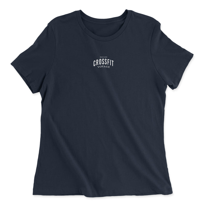 CrossFit Voyage Quote Womens - Relaxed Jersey T-Shirt