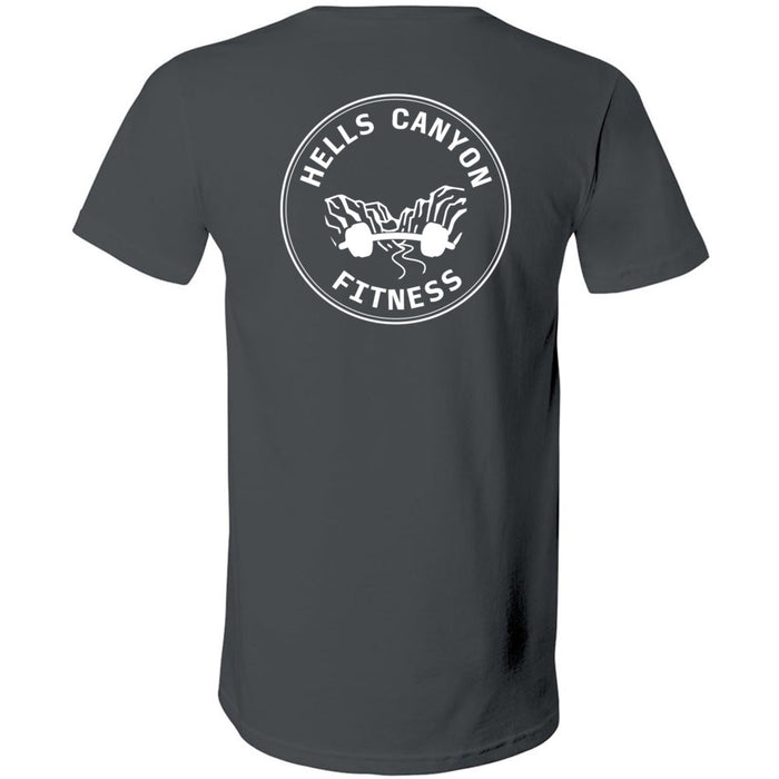 Hells Canyon CrossFit - 200 - One Color - Men's V-Neck T-Shirt