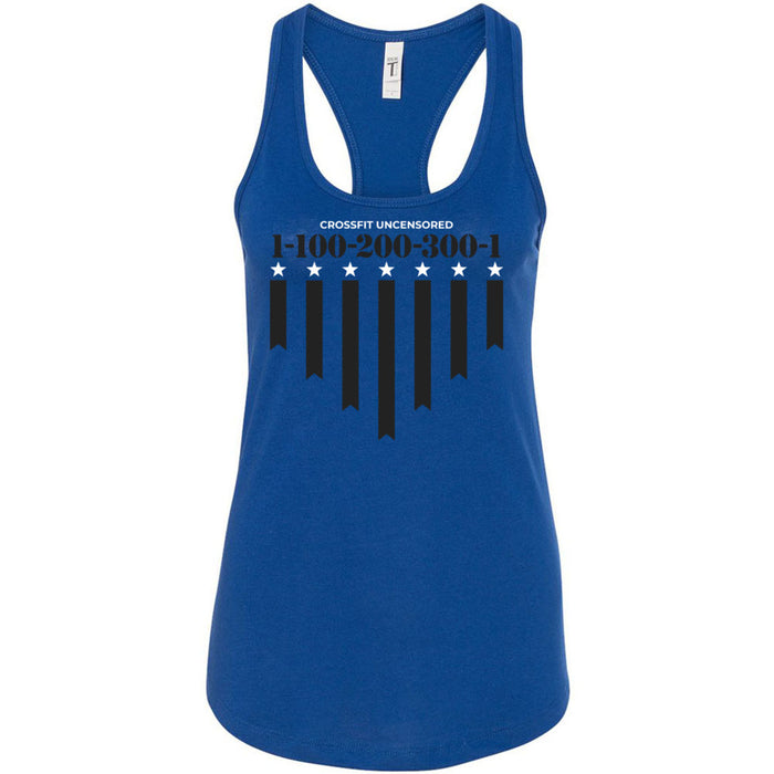 CrossFit Uncensored - 100 - 1-100-200-300-1 - Women's Tank