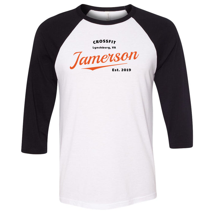 Jamerson CrossFit - 100 - Insignia 2 - Men's Baseball T-Shirt