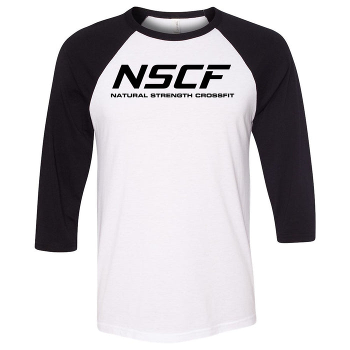 Natural Strength CrossFit - 100 - NSCF - Men's Baseball T-Shirt