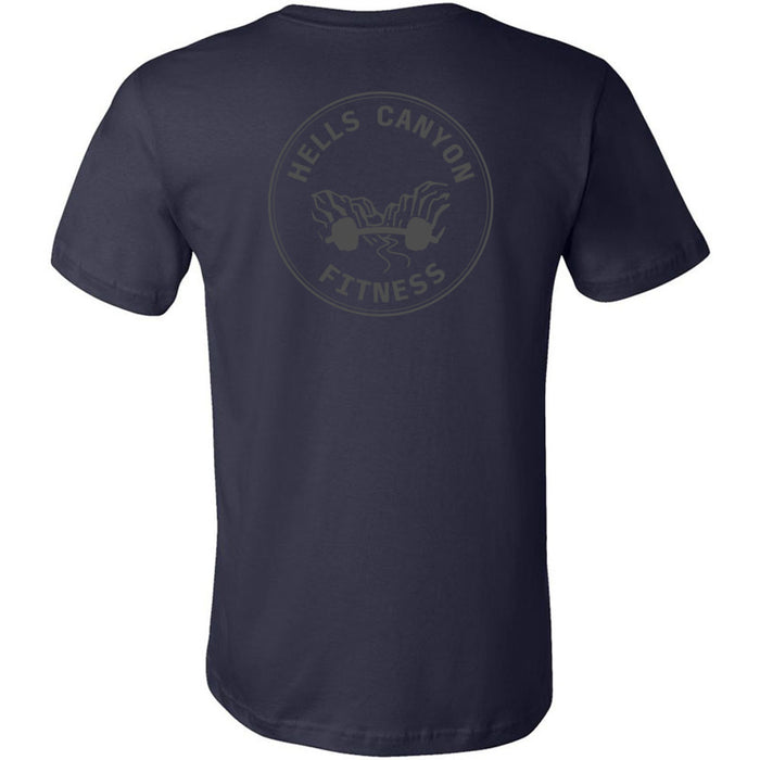 Hells Canyon CrossFit - 200 - Gray - Men's T-Shirt