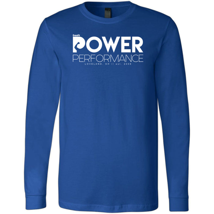 CrossFit Power Performance - 100 - Standard 3501 - Men's Long Sleeve T-Shirt