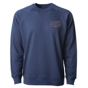 Mens 2X-Large INDIGO CrewNeck