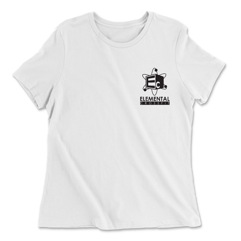 Elemental CrossFit Pocket One Color Womens - Relaxed Jersey T-Shirt