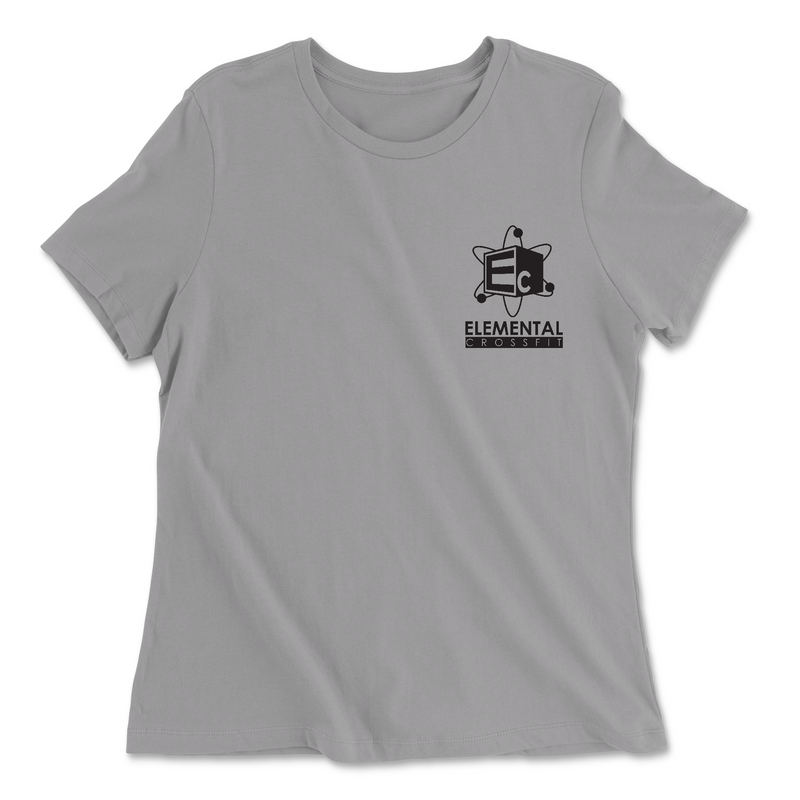 Elemental CrossFit Pocket One Color Womens - Relaxed Jersey T-Shirt