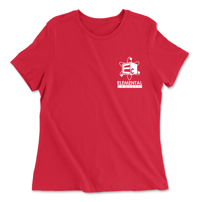 Elemental CrossFit Pocket One Color Womens - Relaxed Jersey T-Shirt