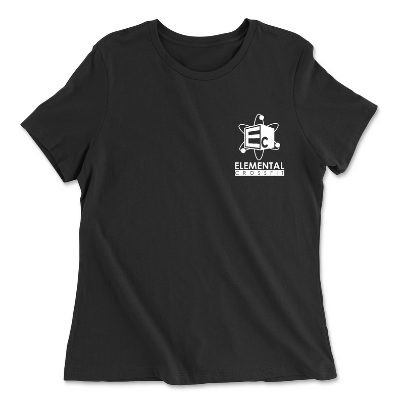 Elemental CrossFit Pocket One Color Womens - Relaxed Jersey T-Shirt
