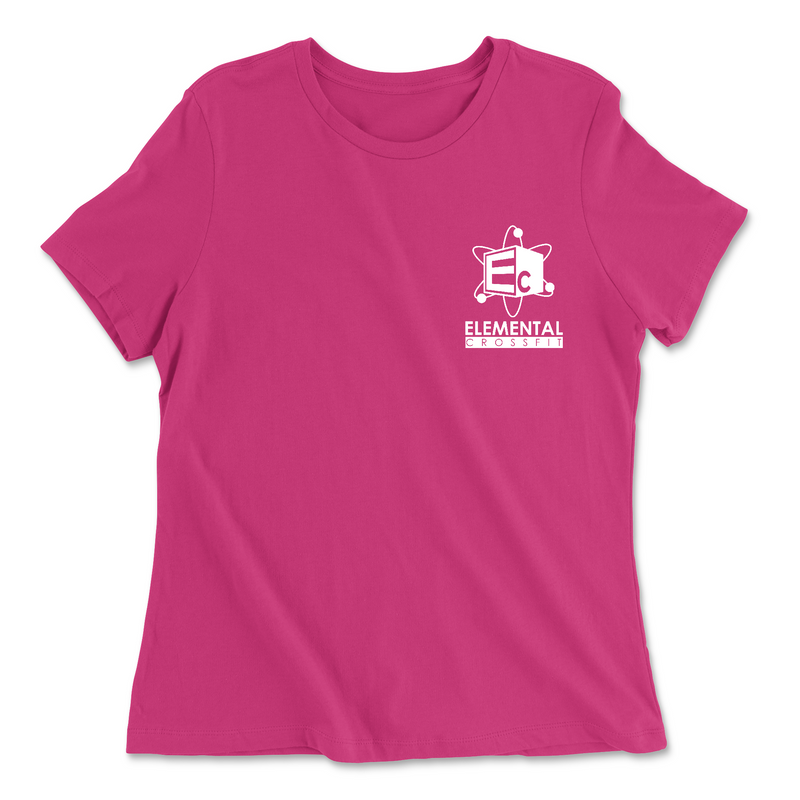 Elemental CrossFit Pocket One Color Womens - Relaxed Jersey T-Shirt