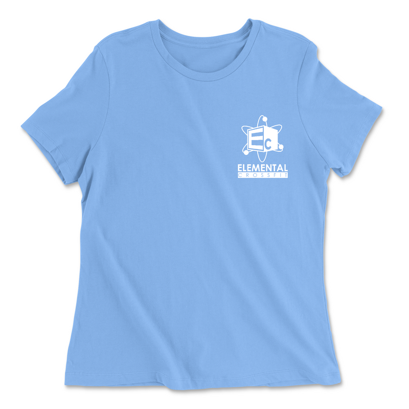 Elemental CrossFit Pocket One Color Womens - Relaxed Jersey T-Shirt