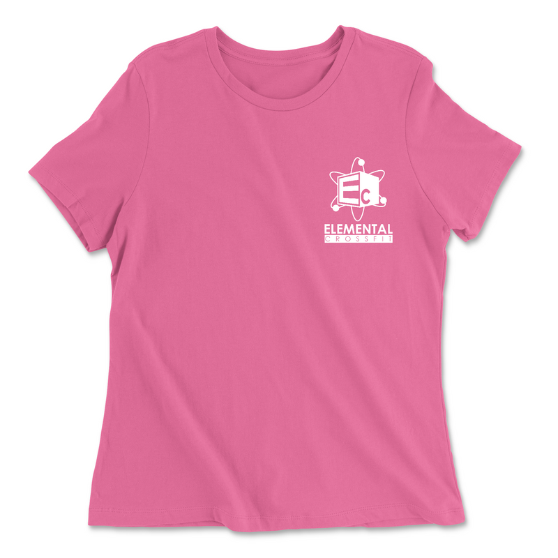 Elemental CrossFit Pocket One Color Womens - Relaxed Jersey T-Shirt
