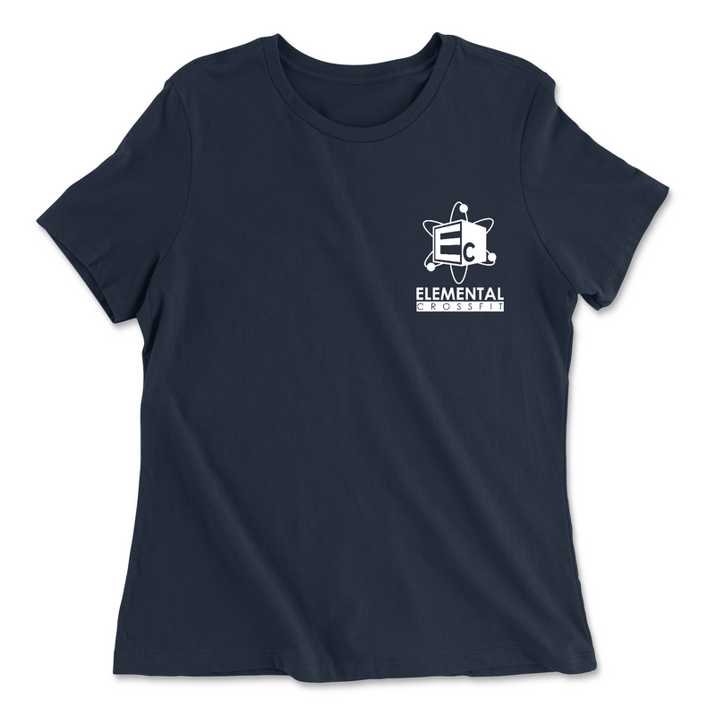 Elemental CrossFit Pocket One Color Womens - Relaxed Jersey T-Shirt