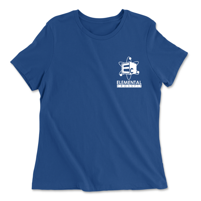 Elemental CrossFit Pocket One Color Womens - Relaxed Jersey T-Shirt