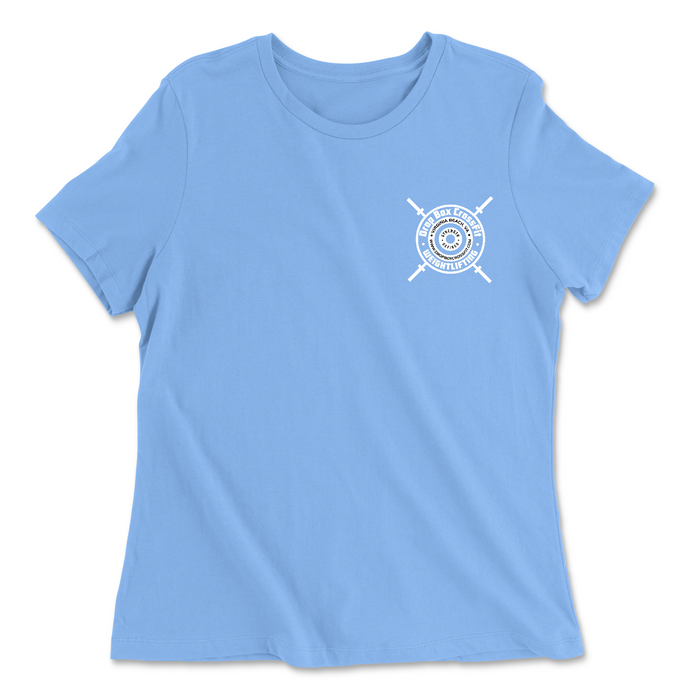 Drop Box CrossFit Pocket Womens - Relaxed Jersey T-Shirt