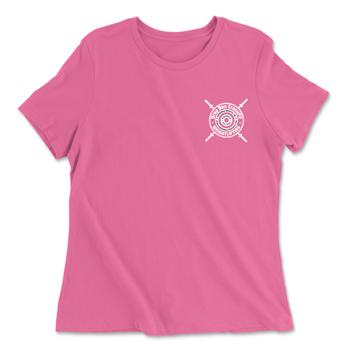 Drop Box CrossFit Pocket Womens - Relaxed Jersey T-Shirt