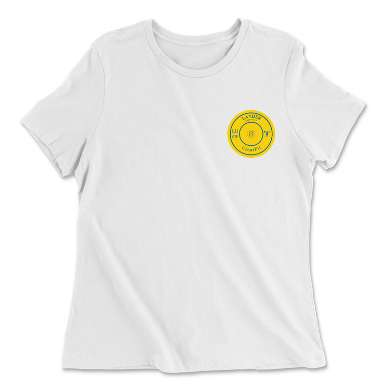 Womens 2X-Large WHITE Relaxed Jersey T-Shirt