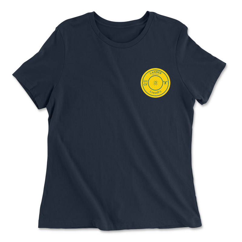 Womens 2X-Large NAVY Relaxed Jersey T-Shirt