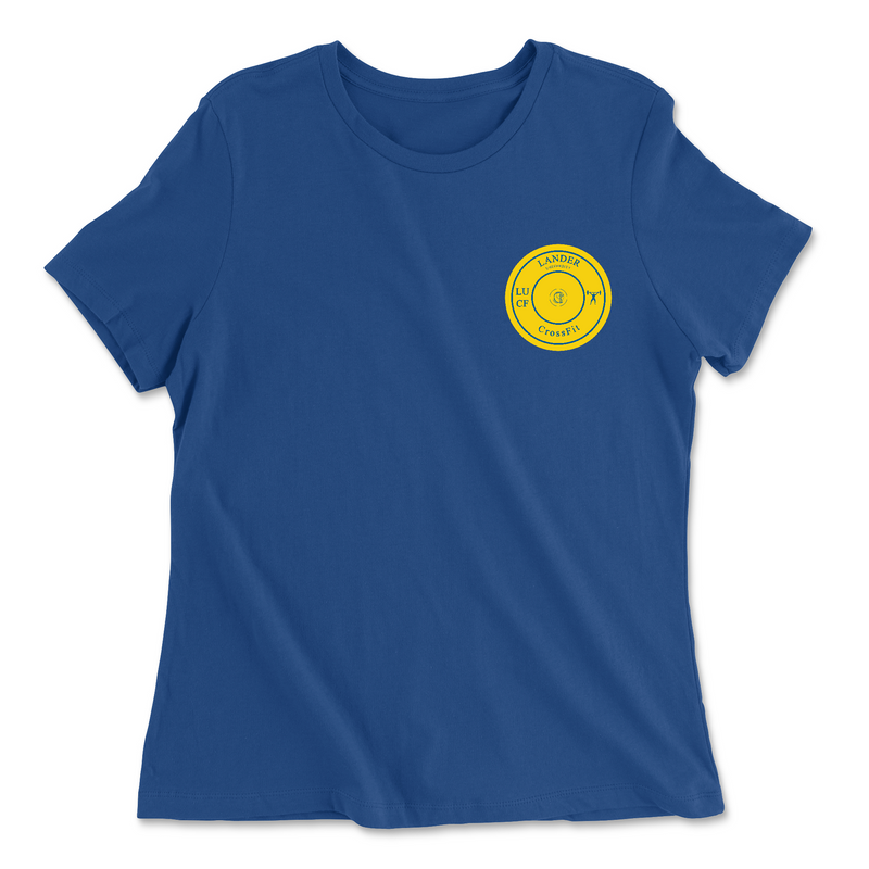 Womens 2X-Large TRUE_ROYAL Relaxed Jersey T-Shirt