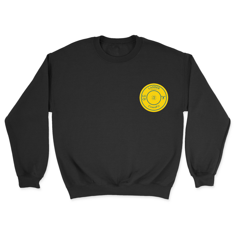 Mens 2X-Large BLACK Midweight Sweatshirt