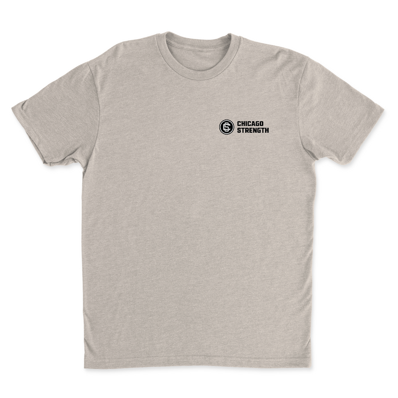 Chicago Strength Round Pocket Mens - T-Shirt
