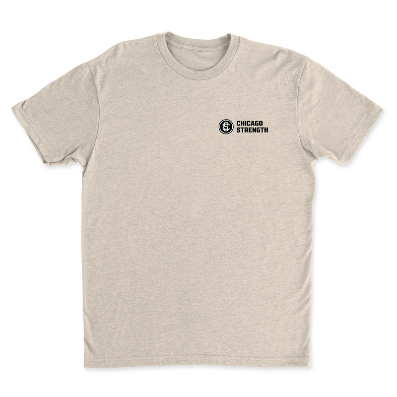Chicago Strength Round Pocket Mens - T-Shirt