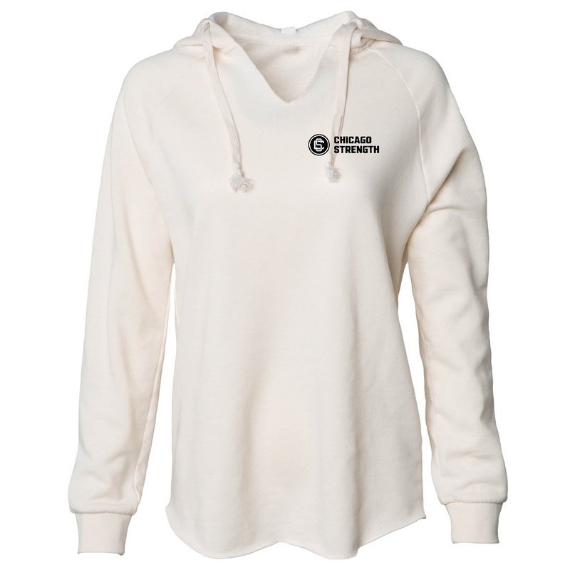 Chicago Strength Round Pocket Womens - Hoodie