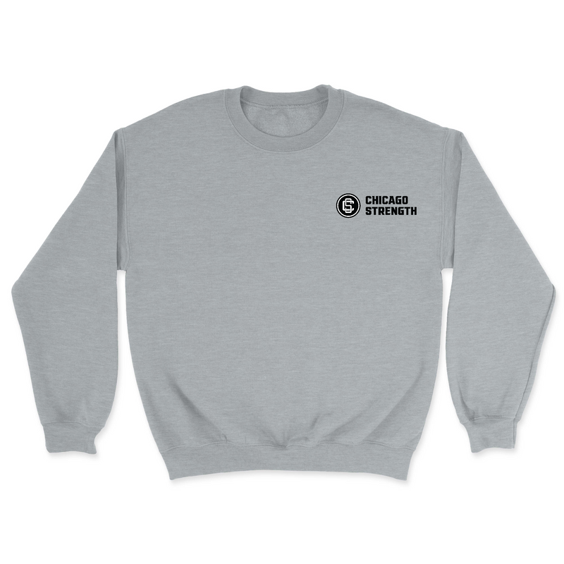 Chicago Strength Round Pocket Mens - Midweight Sweatshirt