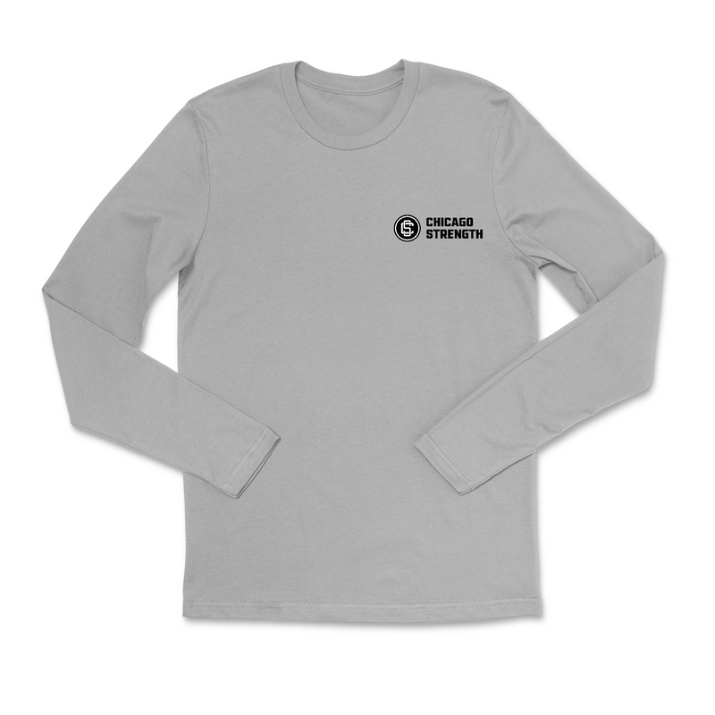 Chicago Strength Round Pocket Mens - Long Sleeve