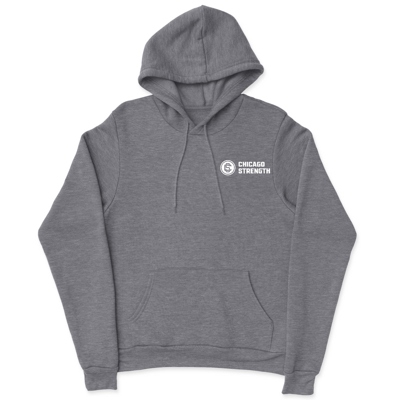 Chicago Strength Round Pocket Mens - Hoodie
