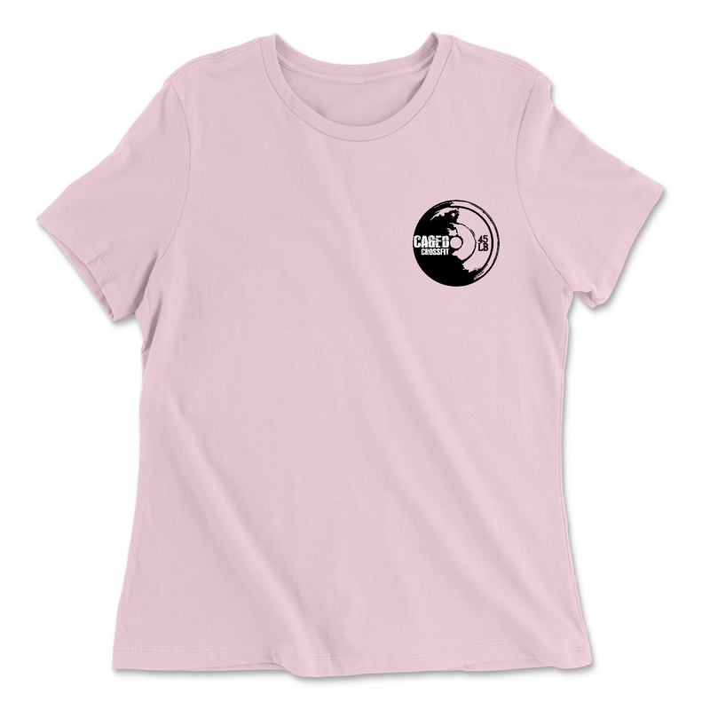 Womens 2X-Large PINK Relaxed Jersey T-Shirt