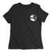 Womens 2X-Large BLACK Relaxed Jersey T-Shirt