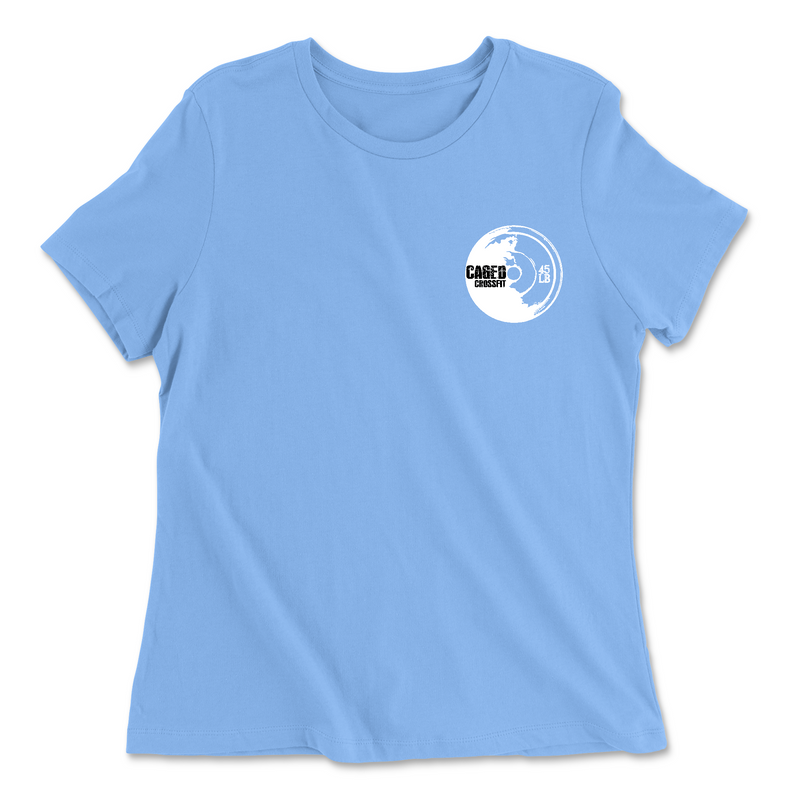Womens 2X-Large CAROLINA_BLUE Relaxed Jersey T-Shirt