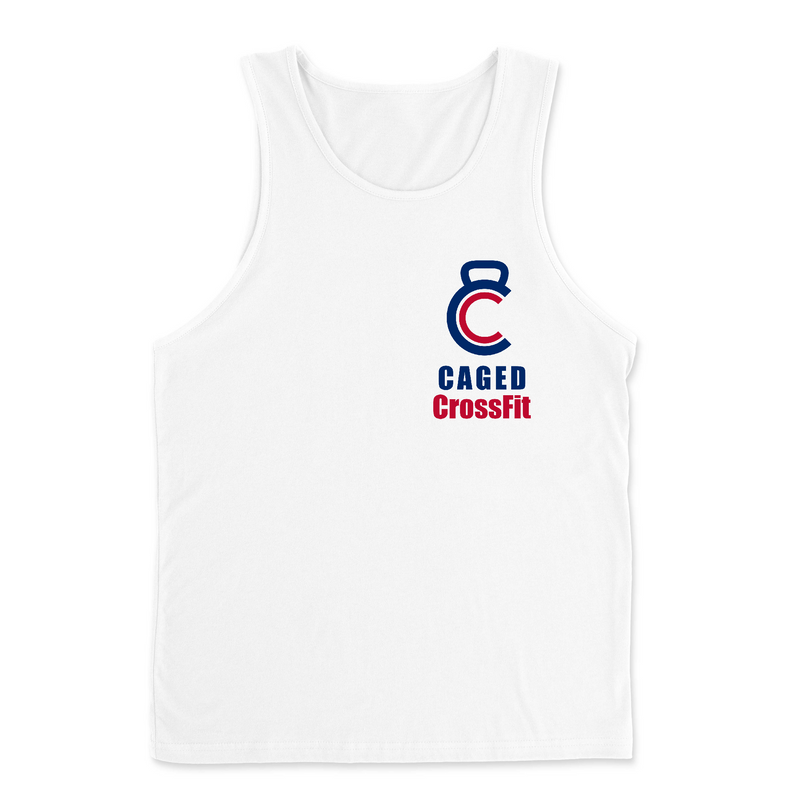 Mens 2X-Large WHITE Tank Top
