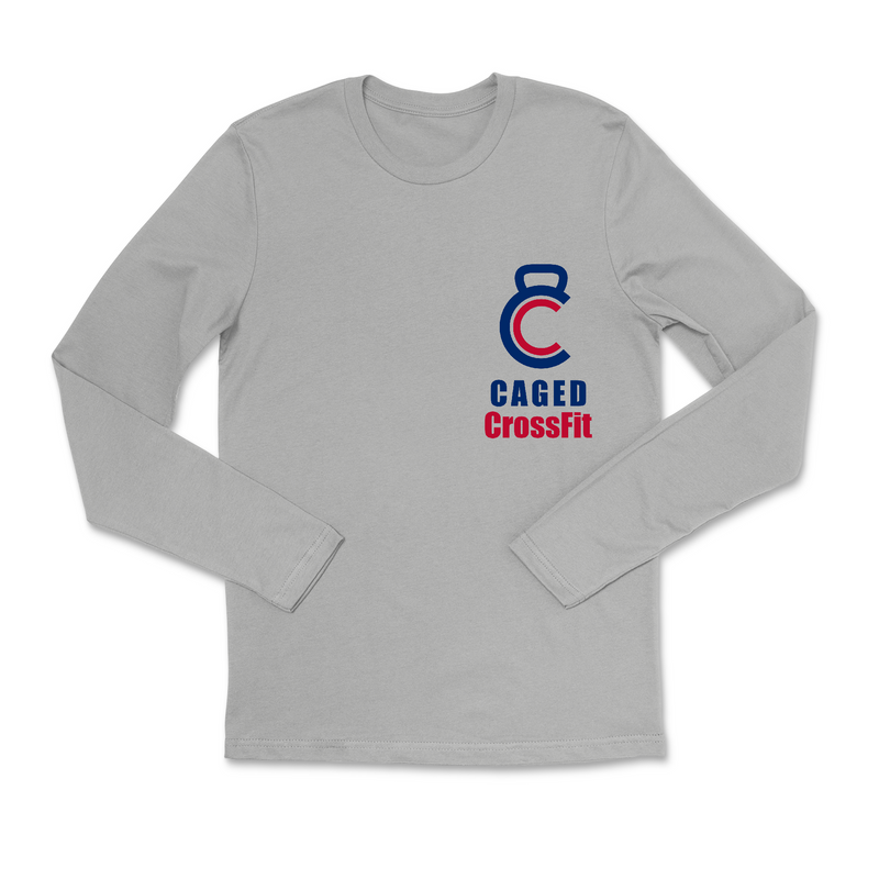 Mens 2X-Large HEATHER_GRAY Long Sleeve
