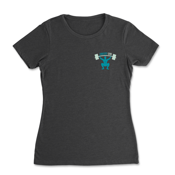 Womens 2X-Large BLACK T-Shirt