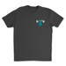 Mens 2X-Large CHARCOAL T-Shirt