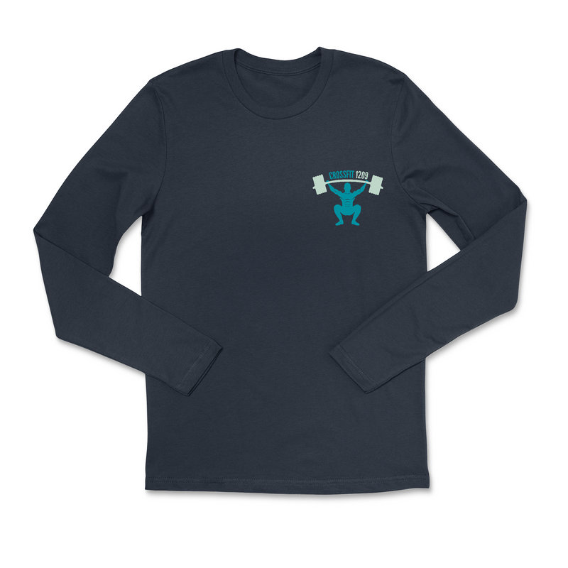 Mens 2X-Large DARK_NAVY Long Sleeve