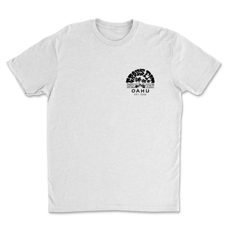 CrossFit Oahu Vintage Island (Black) - Mens - T-Shirt