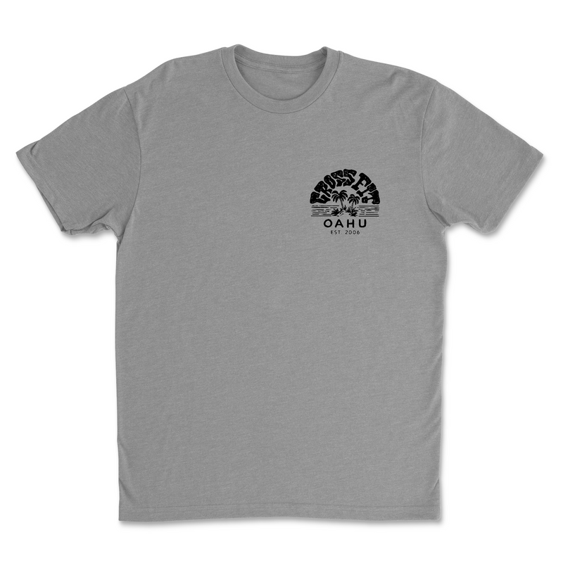 CrossFit Oahu Vintage Island (Black) - Mens - T-Shirt